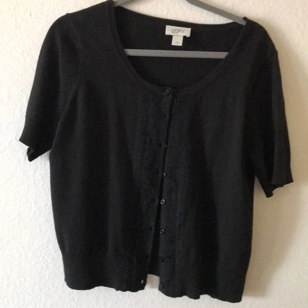 Loft black sweater